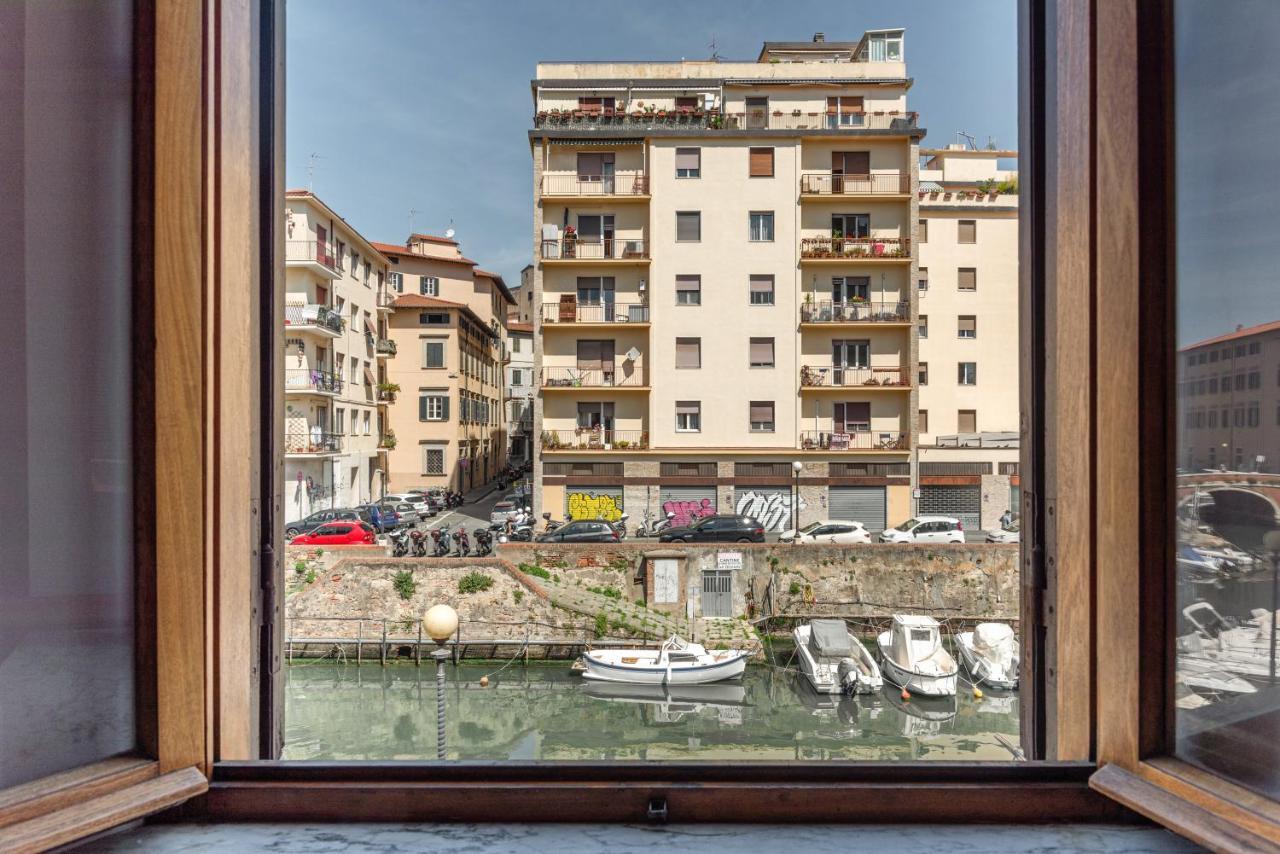Piccola Venezia Canal View Charming Flat Livorno Ngoại thất bức ảnh