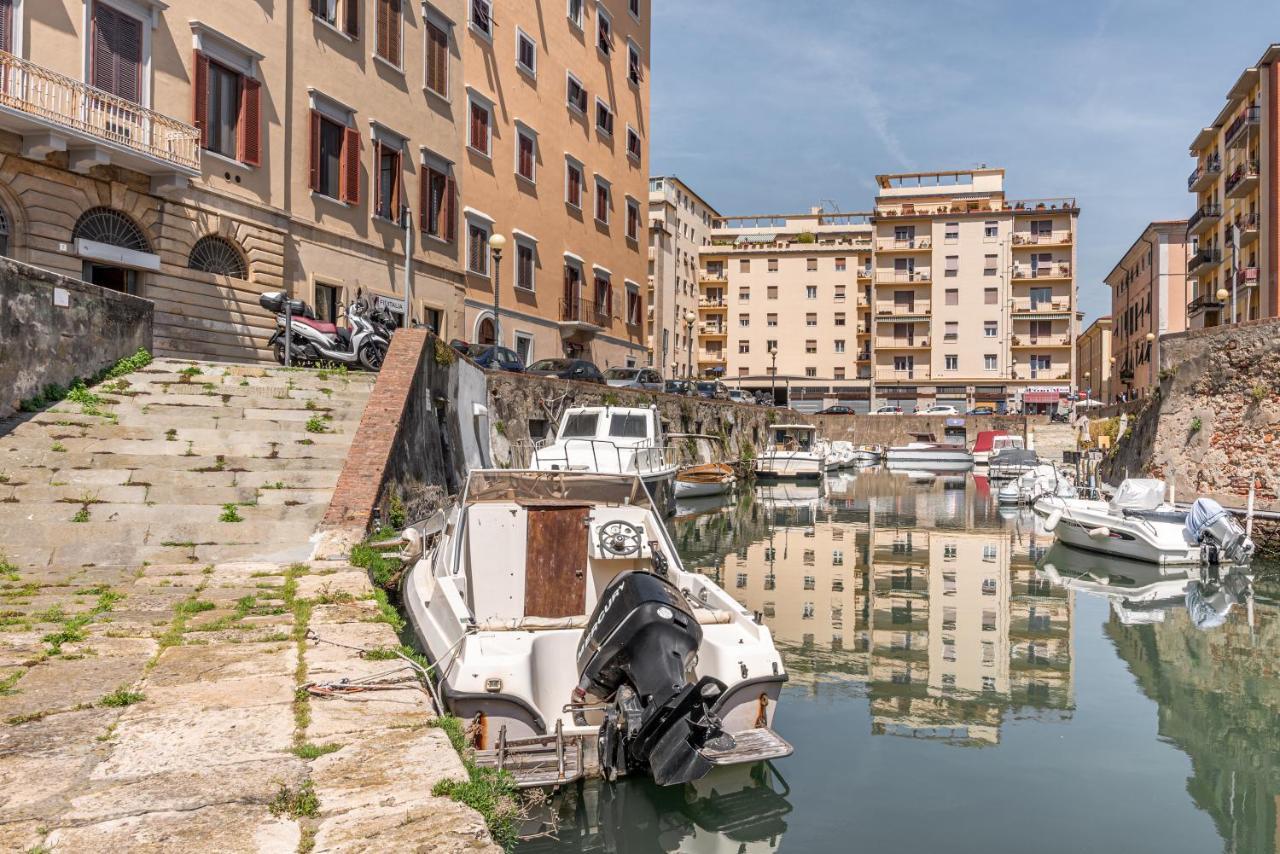 Piccola Venezia Canal View Charming Flat Livorno Ngoại thất bức ảnh